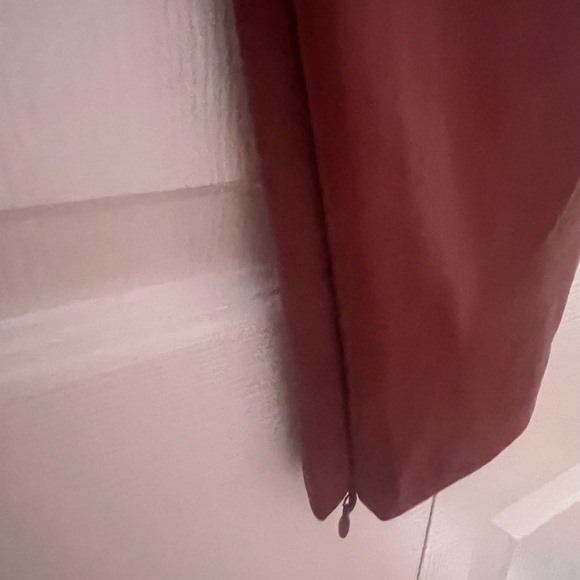 Zara Red Faux Leather Leggings S NWT - Picture 8 of 8